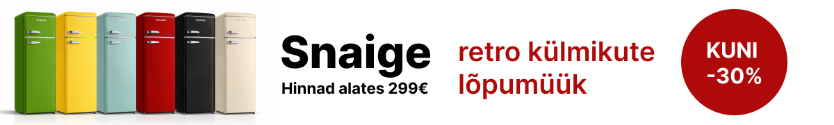 Snaige külmikute lõpumüük